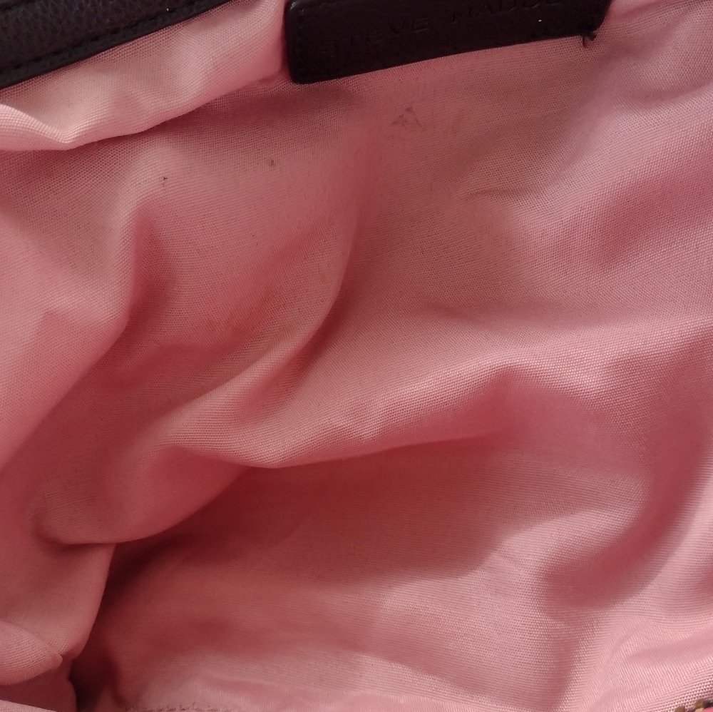 Steven Madden Nylon Logo Zipper Backpack - Picture 13 of 16